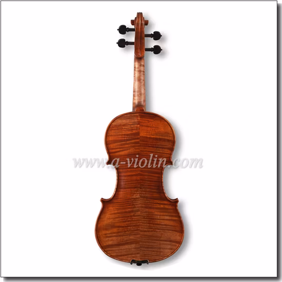 Violín maestro de alto grado, violín hecho a mano con barniz de aceite antiguo (VHH900)